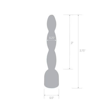 BLUE line(美國) 2" Stainless Steel Bling Bling Wavy Penis Plug 不鏽鋼串珠尿道塞