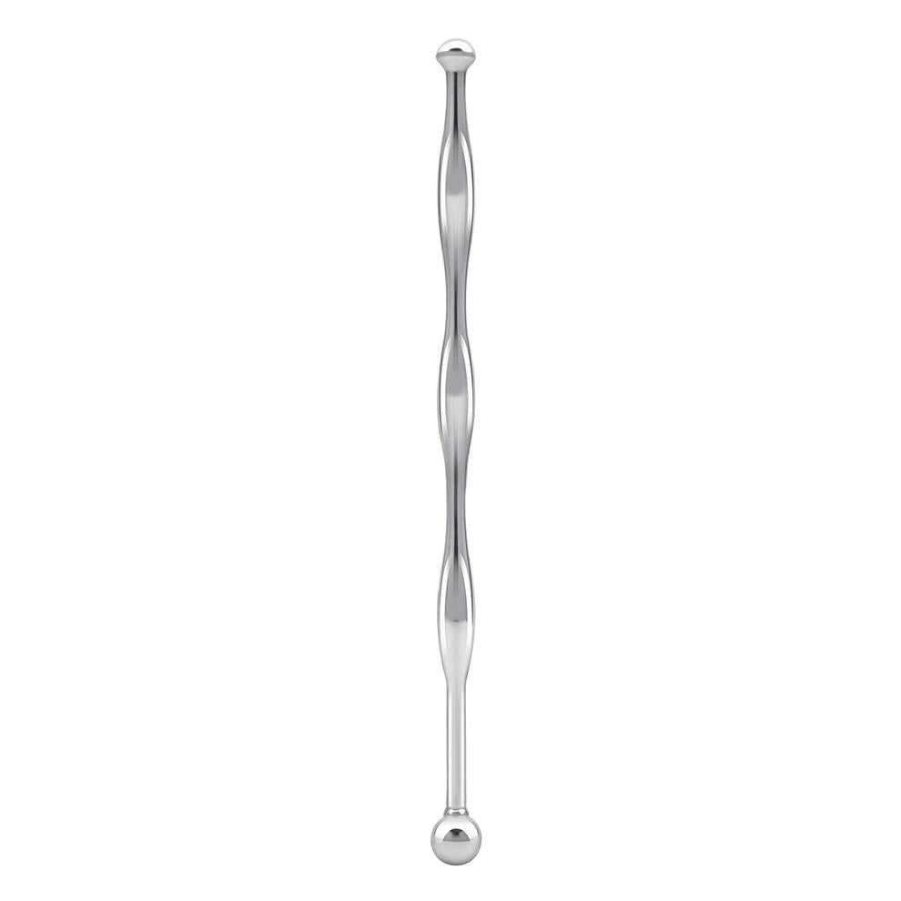 BLUE line(美國) 6" Stainless Steel Teardrop Urethral Sound 不鏽鋼串珠尿道塞