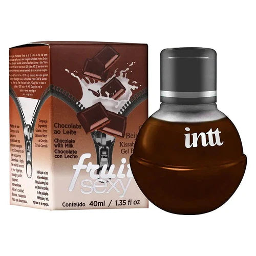 Intt(巴西) Fruit Sexy Chocolate 可食用溫感水溶性潤滑液 (巧克力味) 40ml