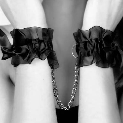 Bijoux Indiscrets(西班牙) Frou Frou · Organza handcuffs 透紗手銬