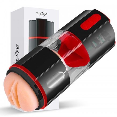 MyToys FrenchKiss 舌頭飛機杯 - 黑色 | 香港 Sex Toy 成人情趣商品 - 18FUN 旺角大埔
