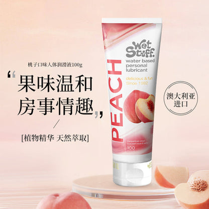 Wet Stuff(澳洲) Water Based Personal Iubricant - 水性口交潤滑液 蜜桃味 100g