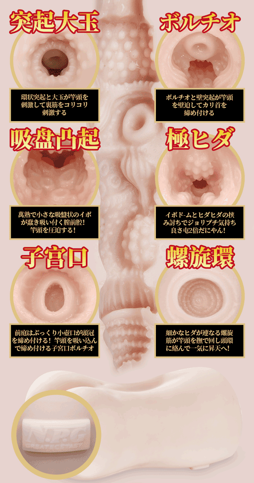 NPG(日本) 名器証明 14 - 明里紬 (明里つむぎ)自慰杯 電動版