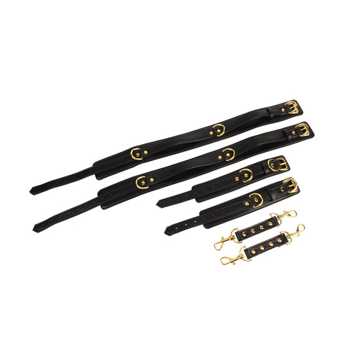 CHISA - Wrist to Thigh cuff set 高級手扣和大腿扣套裝 黑色