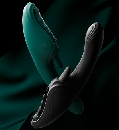 Zalo
Ares 智能可加熱脈衝按摩棒 - 松綠色