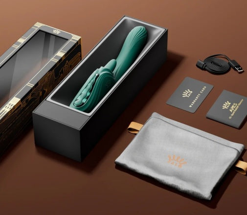 Zalo
Ares 智能可加熱脈衝按摩棒 - 松綠色