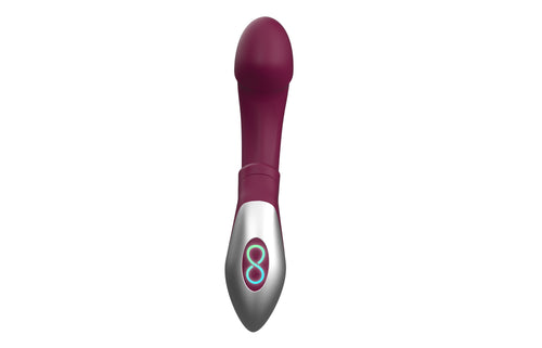 Excellent Power - TITANA - Rechargeable Silicone Stimulator 舔震強力G點震動棒 紫色