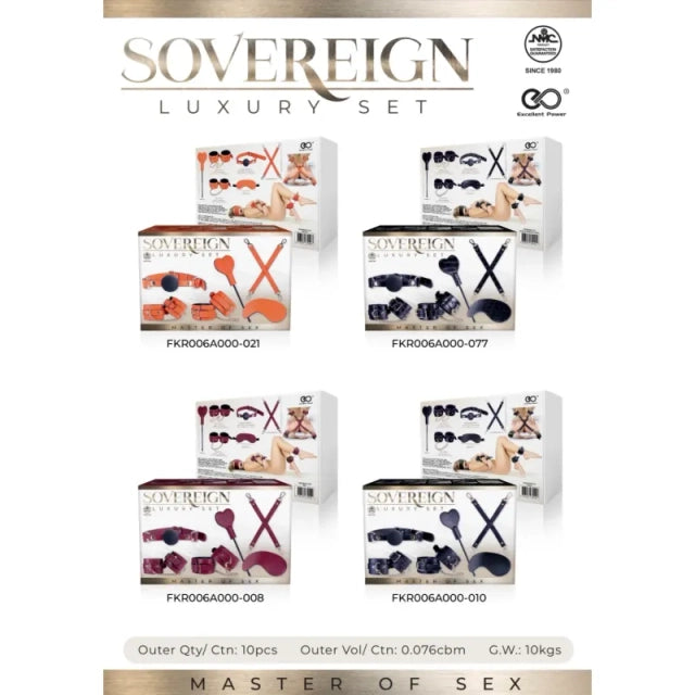 Excellent Power- SOVEREIGN - Luxury Set 豪華套裝6件 橙色