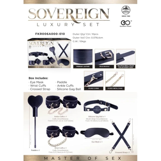 Excellent Power- SOVEREIGN - Luxury Set 豪華套裝6件