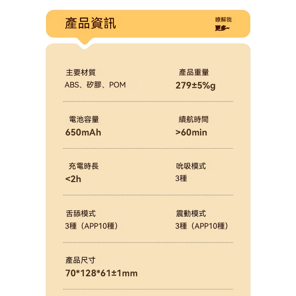 SVAKOM 司沃康 口口甜吮吸震動器