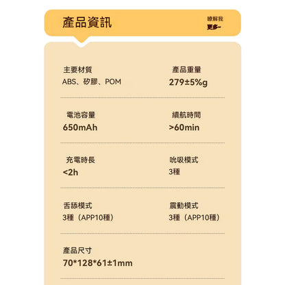 SVAKOM 司沃康 口口甜吮吸震動器