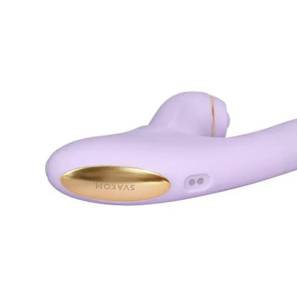 SVAKOM
DuoGlow 抽插連旋轉滾珠按摩棒 配可分拆式陰蒂拍打按摩器 
