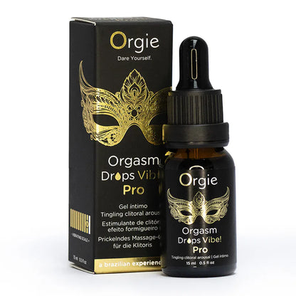 Orgasm Drops Vibe Pro 酥麻冰熱感陰蒂精華液 15 毫升