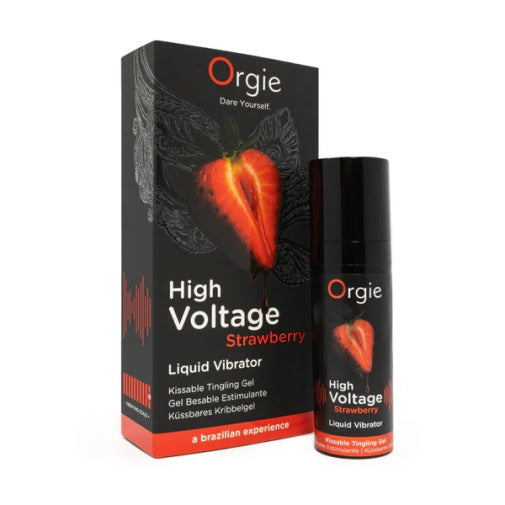 Orgie
Sexy Vibe 可食用草莓味 高壓電感 刺激凝膠 - 15毫升