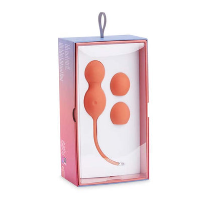 We-Vibe Bloom 震動收陰球 - 珊瑚橙色
