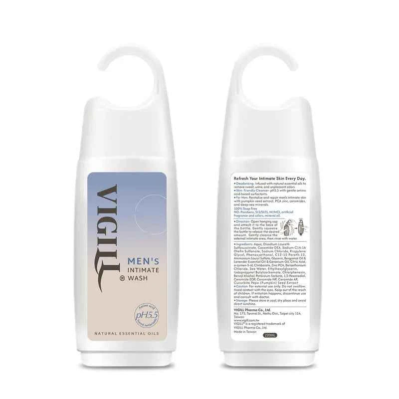 【洗走悶熱】VIGILL 男性私密沐浴露 220ml