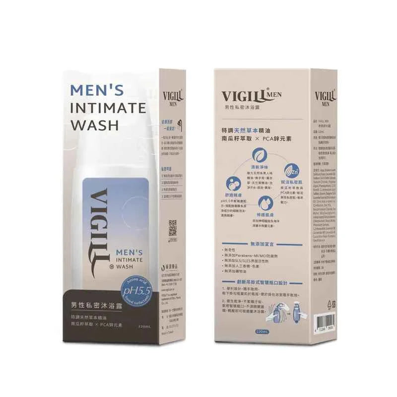 【洗走悶熱】VIGILL 男性私密沐浴露 220ml