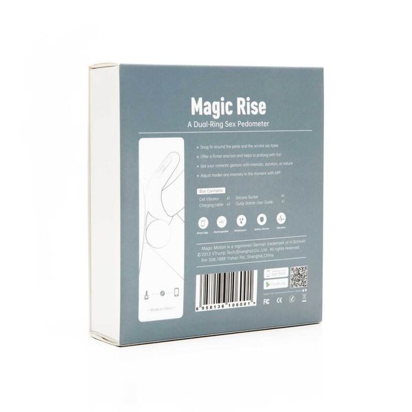 Magic Motion魅動RISE崛起 黑色 APP控制智能可穿戴鎖精環