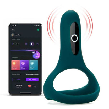 Magic Motion魅動RISE崛起 綠松石色 APP控制智能可穿戴鎖精環