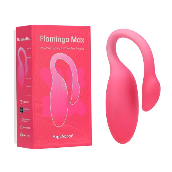 Magic Motion魅動FLAMMINGO 火烈鳥MAX 粉紅色 APP控制智能可穿戴振動器