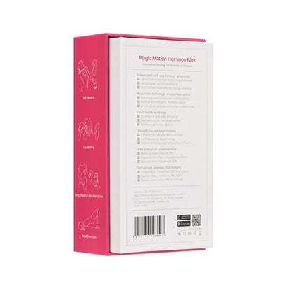 Magic Motion魅動FLAMMINGO 火烈鳥MAX 粉紅色 APP控制智能可穿戴振動器