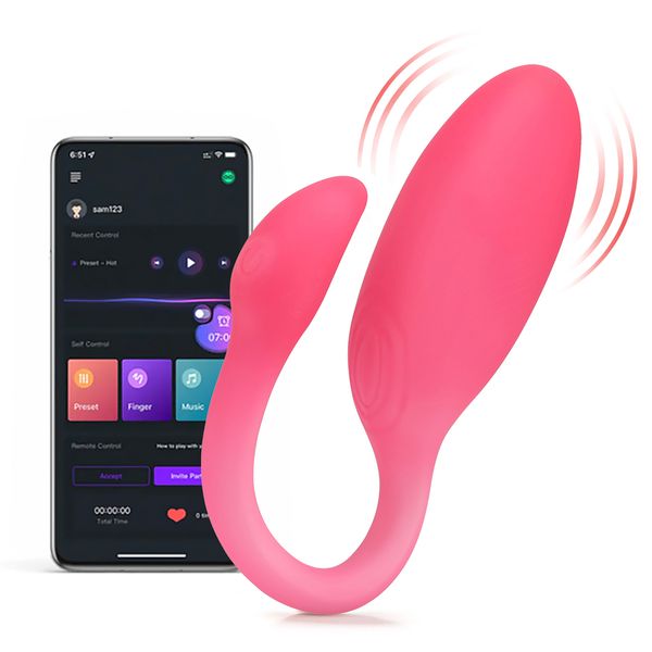 Magic Motion魅動FLAMMINGO 火烈鳥MAX 粉紅色 APP控制智能可穿戴振動器