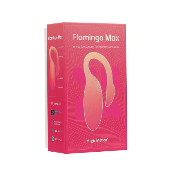 Magic Motion魅動FLAMMINGO 火烈鳥MAX 橙色 APP控制智能可穿戴振動器