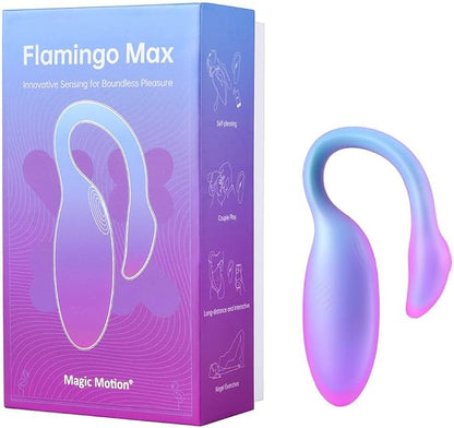 Magic Motion魅動FLAMMINGO 火烈鳥MAX 粉藍色 APP控制智能可穿戴振動器