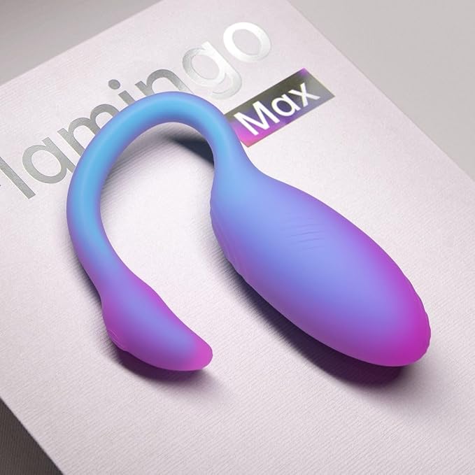 Magic Motion魅動FLAMMINGO 火烈鳥MAX 粉藍色 APP控制智能可穿戴振動器