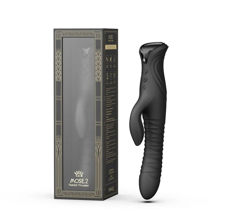 ZALO Mose 2 加熱抽動式雙頭按摩棒