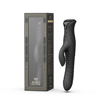 ZALO Mose 2 加熱抽動式雙頭按摩棒