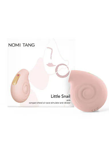 Nomi Tang - 小蝸牛 陰蒂吸吮及震動器 - 黑色