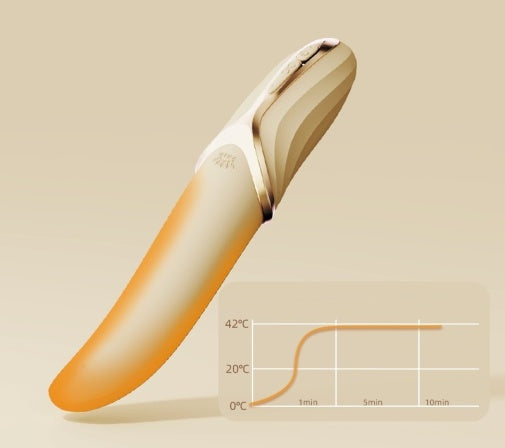 Zalo Eve 仿真舌舔震動棒 - 象牙白