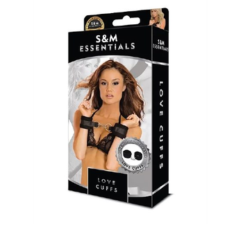S&M Essentials(美國)Love Cuffs 魔術貼手銬