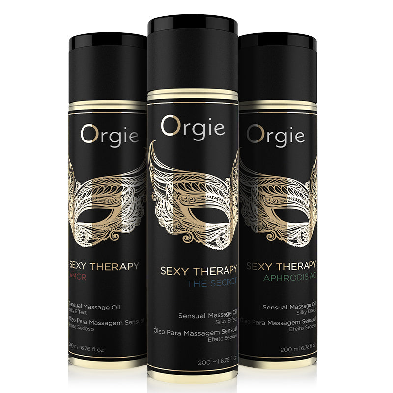 Orgie SEXY THERAPY 情趣按摩油 200ml｜感官升溫按摩