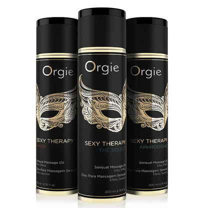Orgie SEXY THERAPY 情趣按摩油 200ml｜感官升溫按摩