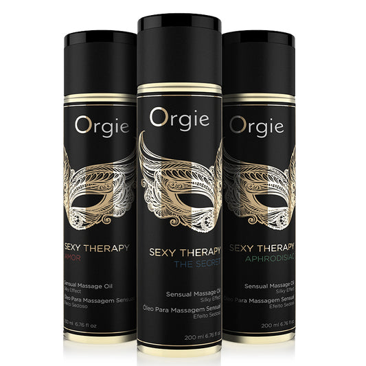 Orgie SEXY THERAPY 情趣按摩油 200ml｜感官升溫按摩