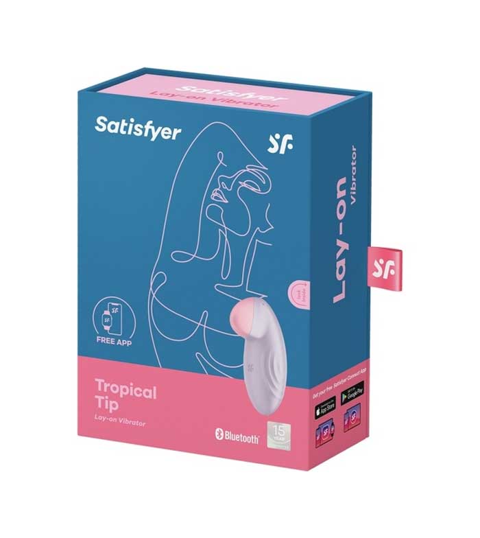 Satisfyer(德國) Tropical Tip - APP遙控迷你震蛋 紫色