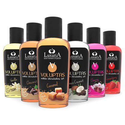 Intimateline(意大利) Luxuria Voluptas 食用溫感按摩凝膠 (焦糖味) 100ml