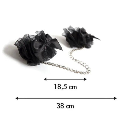 Bijoux Indiscrets(西班牙) Frou Frou · Organza handcuffs 透紗手銬