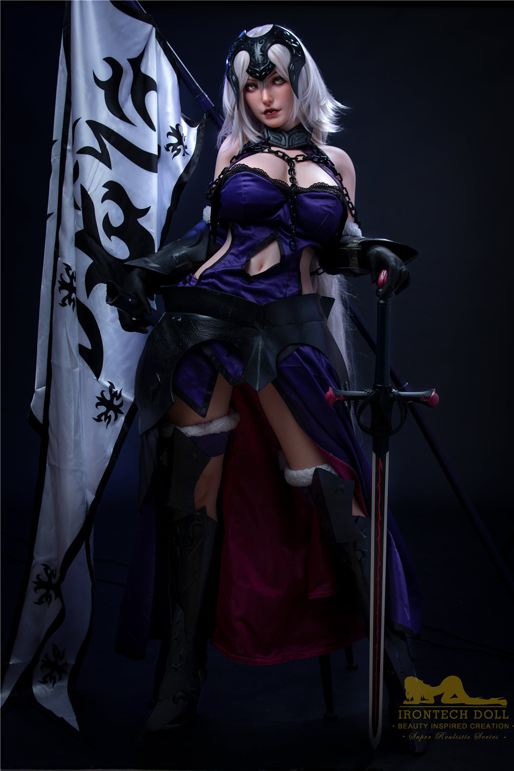 Irontech-Doll - 165cm 全硅膠娃娃 S15 Eva (Jeanne d'Arc Fate)