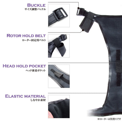 SSI Japan(日本) 絶對SM強制震蛋拘束帶