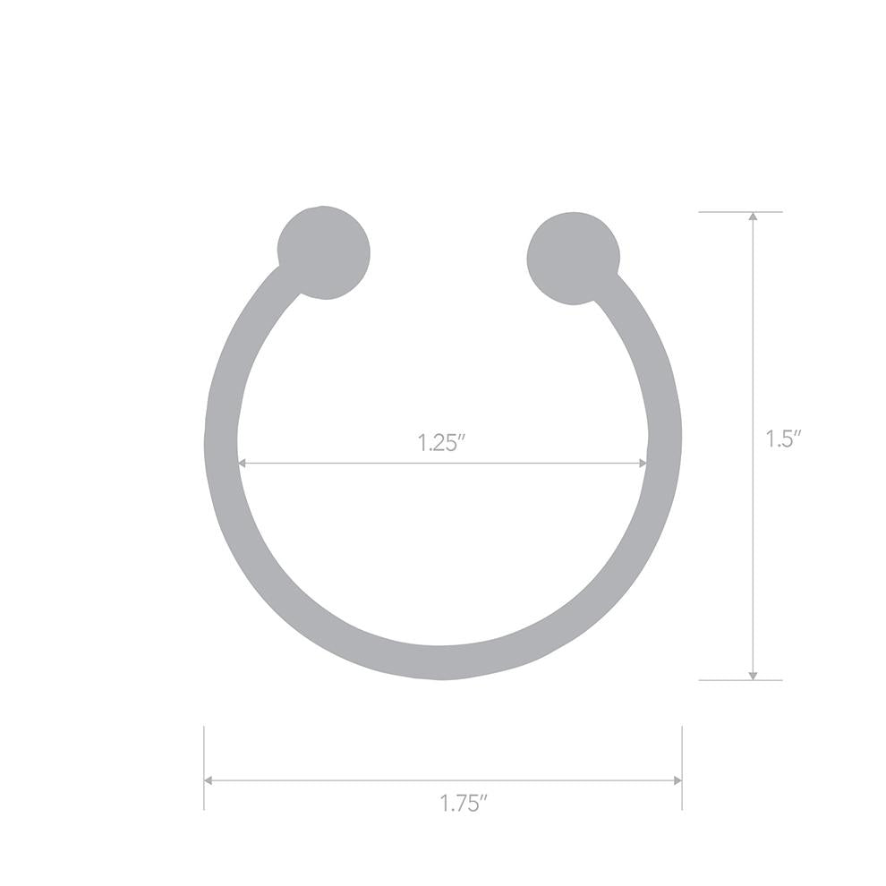 BLUE line(美國) Stainless Steel Bull Nose Glans Ring 不鏽鋼包莖矯正環 (32mm)