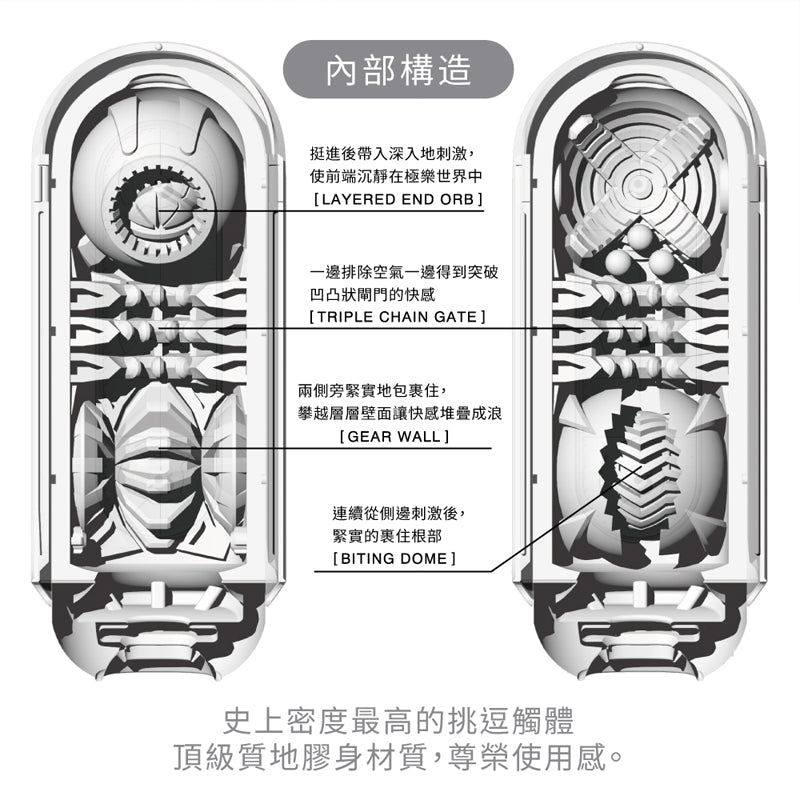 TENGA(日本) FLIP (0) ZERO 自慰杯 白色